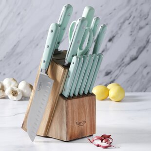 Brookstone 14 piece Essential Knife Block Set Wayfair